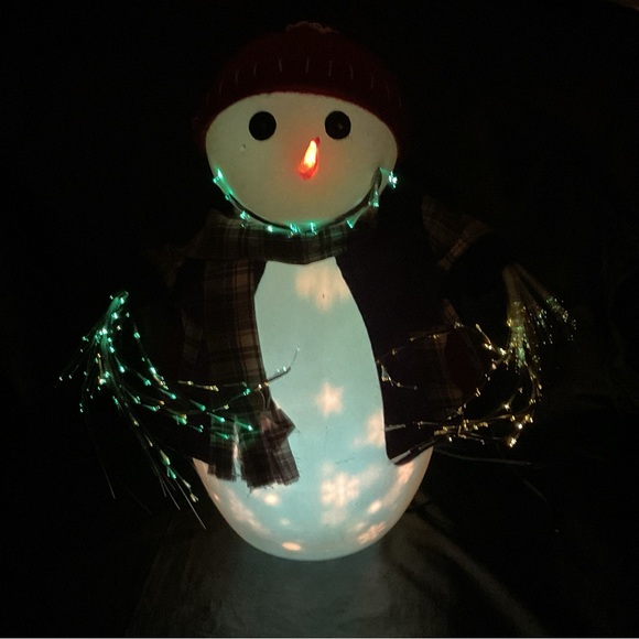 16" Fiber Optic Color Changing Christmas Mr
Snowball Snowman - Picture 1 of 11